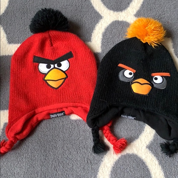Angry Birds Winter Hats 